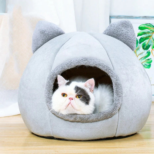 New Deep Sleep Comfort In Winter Cat Bed Iittle