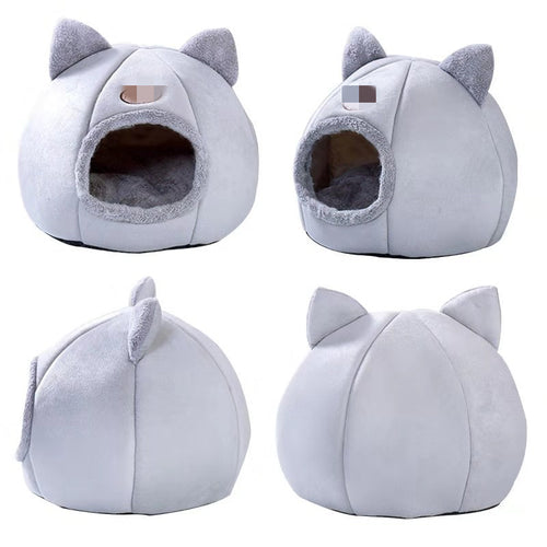 New Deep Sleep Comfort In Winter Cat Bed Iittle