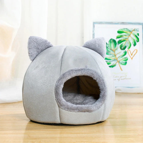 New Deep Sleep Comfort In Winter Cat Bed Iittle